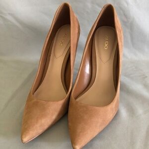 Aldo Suede Lala Pointed Toe Pump